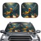 thumbnail image 2 of Balery Whimsical Starry Night Scene Parasol para parabrisas de coche de 2 piezas | Parasol plegable para parabrisas delantero de coche para la mayoría de sedanes-Medium, 2 of 6