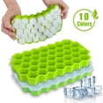 thumbnail image 2 of Bandeja De Hielo Con Forma De Panal, Bandeja De Hielo De Silicona, Bandeja De Hielo Hexagonal, 37 Bandejas De Hielo Con Forma De Panal, 1 Ud., 2 of 3