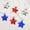 A, variant on kladzum 6PCS Hanging Festive Sky Decoration Independence Day Star Decoration Pendant Fourth of July Party Supplies