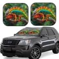 thumbnail image 1 of Fotbe Chameleon Juego de 2 Piezas de Parasoles para Parabrisas | Bloqueador Solar para Auto | Accesorios Plegables para Protección Solar Interior-Small, 1 of 6