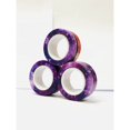 thumbnail image 1 of Magnetic Fidget Rings for Adults and Kids – Glow-in-The-Dark ADHD Fidget Toys – Anxiety Relief and Fun Finger Toys (3-Pack), 1 of 5
