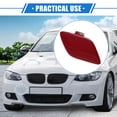 thumbnail image 2 of Car Tow Hook Eye Hole Cover Cap for BMW E92 Coupe E93 2007-2010 Durable Plastic Red Front Right, 2 of 6