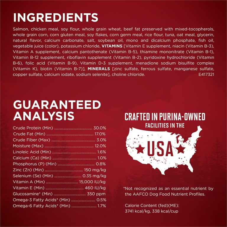 Purina one smartblend true instinct natural with real salmon & tuna adult dry dog food hot sale