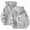 Grey, variant on Huaizzzy Women's Zip up Hoodie Casual Bow Print Sweatshirt for Daily Wear Comfortable Pullover with Hood for Spring Fall Winter Sleep Jacket Winter Womens Winter Hoodies Zip up Ladies Sweatshirt