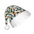 thumbnail image 2 of Fuzoiu Cactuses Print Santa Hat Christmas Hat for Adults,Santa Hats with Pompom, Unisex Xmas Holiday Hat for Christmas New Year Festive Party Supplies, 2 of 6