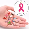 thumbnail image 4 of Colgantes BLESIY 30 Uds Joyería DIY Accesorios Para Pendientes Colgantes Rosa Oscuro, 4 of 8