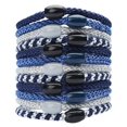 thumbnail image 1 of L. Erickson Grab & Go Ponytail Holder Denim Set de doce - Excepcionalmente con sujeción suave, 1 of 5