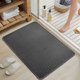 thumbnail image 1 of Wmhnj Alfombra de baño absorbente y antideslizante con respaldo, de tejido fino, para borde de bañera y suelo de inodoro, de secado rpido., 1 of 8