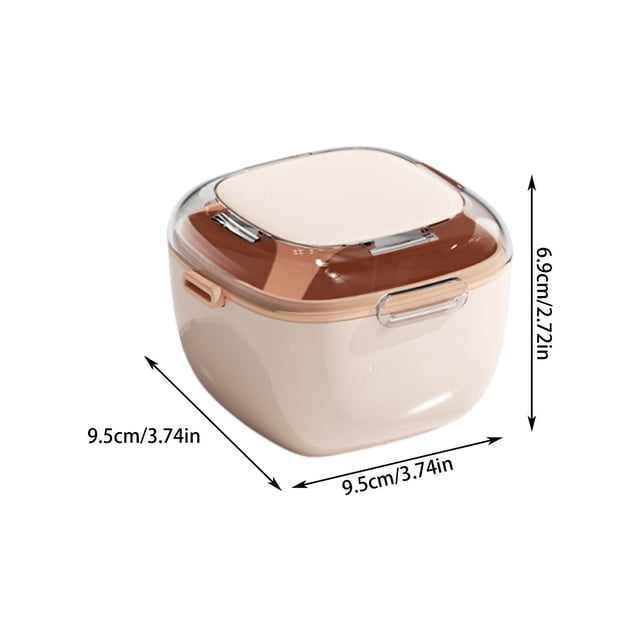 Brace Storage Box Orthodontic Orthodontic Teeth Fixator Portable Denture Storage Box Invisible Brace Storage Box