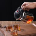 thumbnail image 2 of Xianreng Professional Tea Maker With Button And Filter Insert Made Of Borosilicate Glass Tea Maker Teapot, 2 of 5