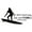 Black, variant on Surfing Vinyl Wall Decal | Bethany Hamilton Quote | "I don't need easy I just need Possible" | 20"x12" [CK104]
