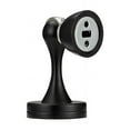 thumbnail image 1 of Arrêt Magnétique de Porte, Lot de 2 - Acier Inoxydable Noir, Support de Porte Robuste pour Montage Mural/au Sol, 1 of 5