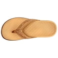 thumbnail image 5 of Vionic Women's Tide II Toe Post Sandal - Ladies Flip Flop with Concealed Orthotic Arch Support Gold Cork 9 B(M) US, 5 of 6
