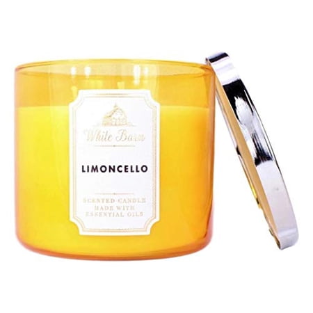 Bath & Body Works 2014 LIMONCELLO 3 Wick Scented Candle 14.5 oz./411 g