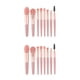 thumbnail image 2 of Juego de 8 brochas de maquillaje Jumpingount mango plástico bolsa de almacenamiento Naranja, 2 of 6