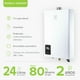 thumbnail image 3 of Boiler de Paso 4 Regaderas Temperatura Autorregulable AVERA CM24NAT Calentador de Paso Uso Exclusivo Gas Natural, 3 of 10