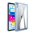 thumbnail image 2 of Dteck Transparent Case for iPad Air 11 inch 2024,iPad Air 11 inch 2025 Shockproof Slim Anti-Scratch Case TPU Flexible Frame Clear Hard Acrylic Back Cover for iPad Air 11-in. M2/M3,Blue, 2 of 7