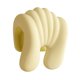 thumbnail image 5 of Almohada para el cuello para silla de oficina, almohada para la siesta, almohada de escritorio multiusos de espuma viscoelástica Amarillo, 5 of 9