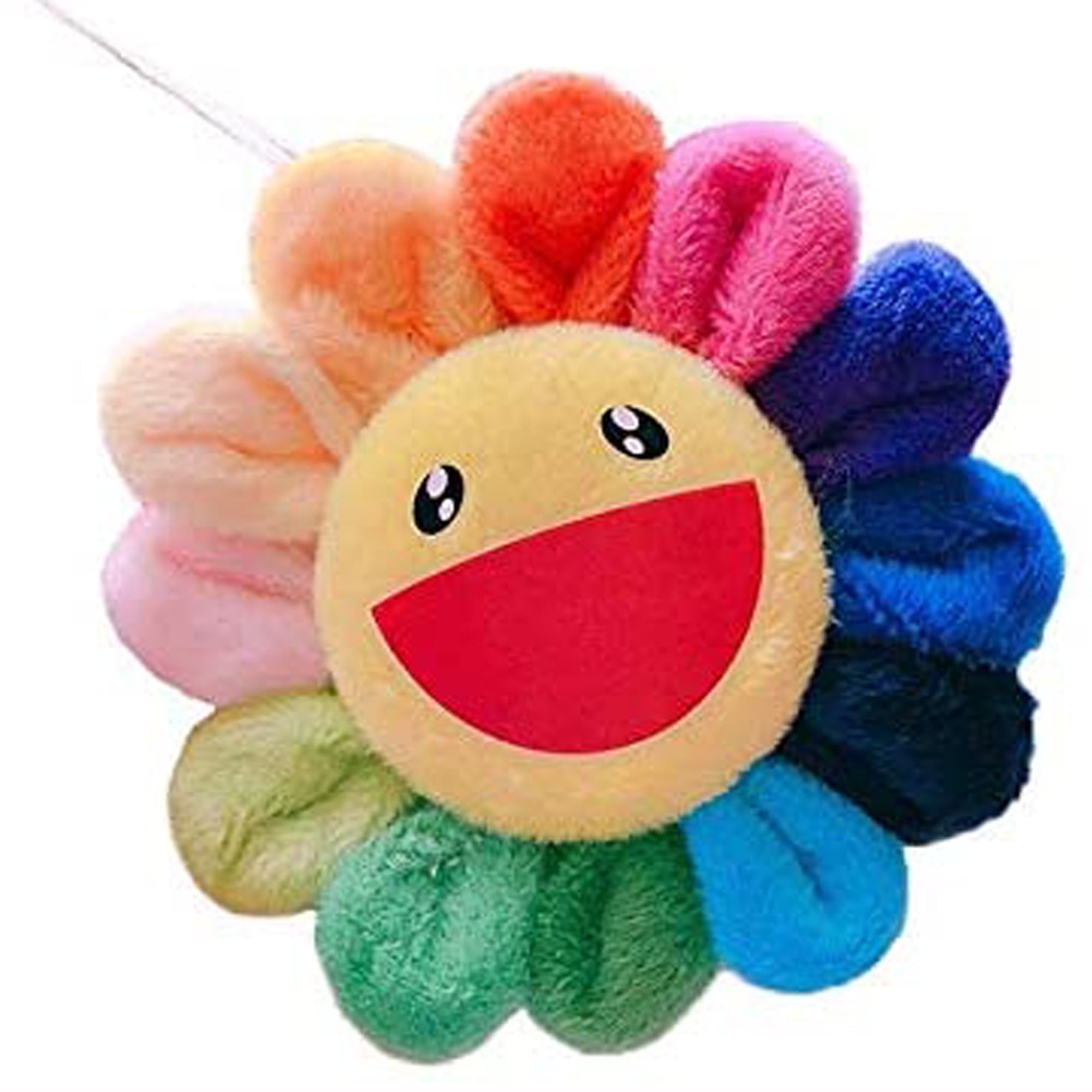 rainbow sunflower plush