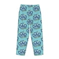 thumbnail image 5 of Daiia Best Dad Ever Women's Sleep Pant with Pockets and Drawstring,Pajama Pants-X-Large, 5 of 9