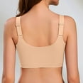 thumbnail image 5 of Wireless Sports Bra for Women Front Closure Zip Up with Absorbent Cups and Lateral Support Comfortable Everyday, 5 of 8