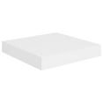 thumbnail image 4 of vidaXL Wall Shelf Set of 2 White Honeycomb MDF, metal Small, 4 of 8