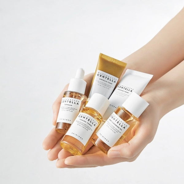 DreamWorks Madagascar Centella Travel Kit, 5-Piece Skincare Set