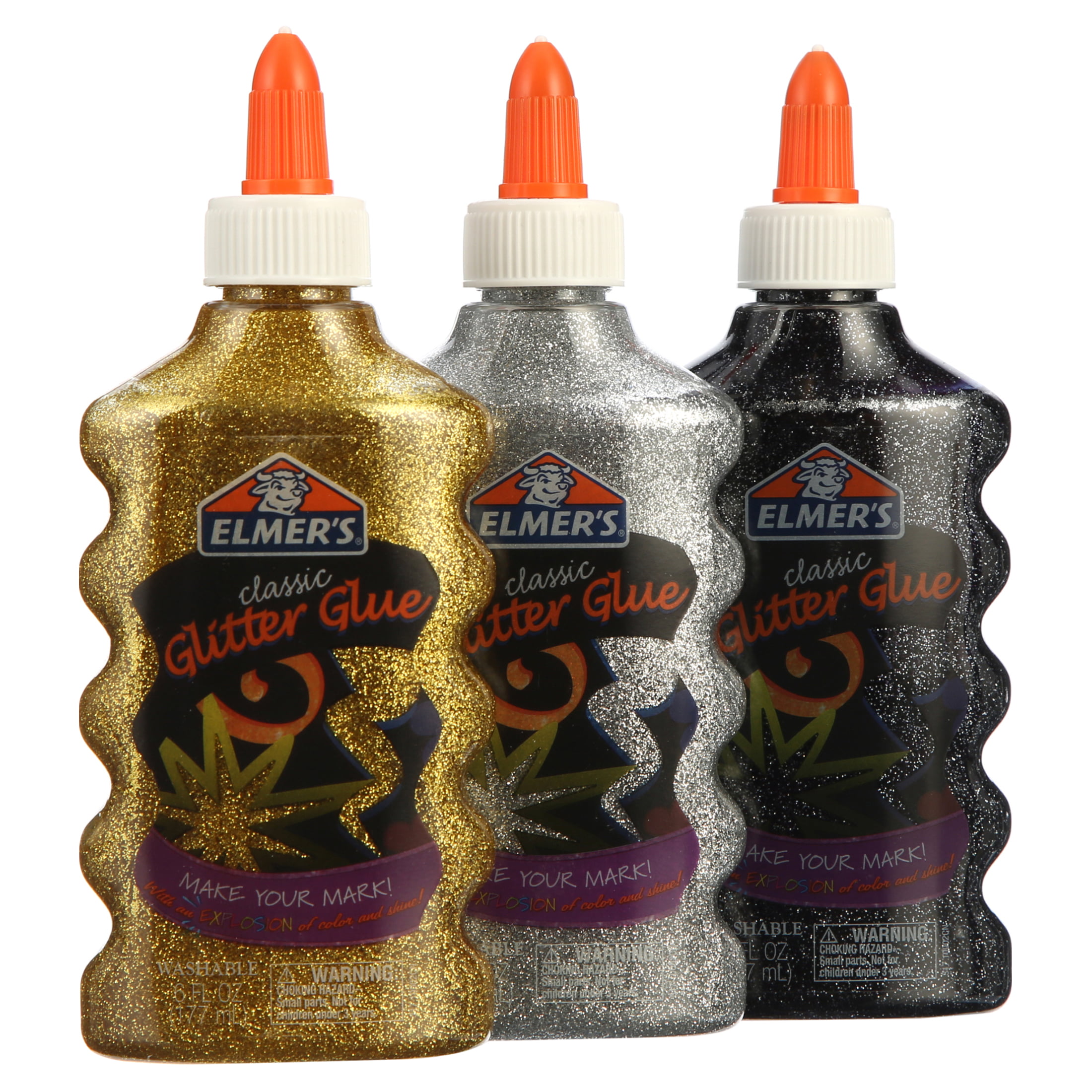  Elmer's 2022912 Liquid Glitter Glue, Washable, Green, 6  Ounces, 1 Count : Arts, Crafts & Sewing