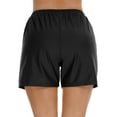 thumbnail image 2 of Womens High Waisted Tummy Control Swim Shorts Bathing Suit Boardshorts Bottoms Swimming Shorts Swimsuits with Liner, 2 of 5