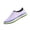 Purple, variant on CIENVNSTG Unisex Wide Width Rainbow Striped Gradient Barefoot Aqua Socks Quick‑Dry Non‑Slip Water Shoes Lightweight Slip‑On Breathable Footwear Blue 38