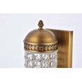 thumbnail image 6 of 1205 Olivia Collection Wall Sconce W:5in H:15in Ext: 7in Lt:1 Dark Bronze Finish Royal Cut Crystal (Clear), 6 of 7