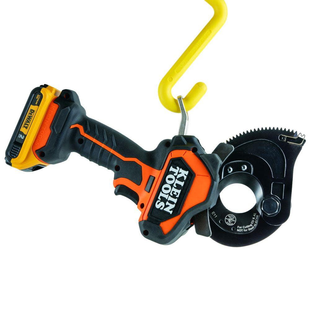 Klein Tools Battery-Operated Cu/al Closed-Jaw Cable Cutter 2 Ah