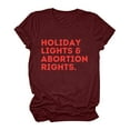 thumbnail image 2 of Pompotops T-Shirt Décontracté à Manches Courtes pour Femmes avec Imprimé Lettre, 2 of 6