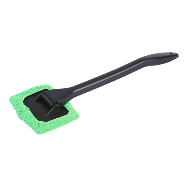 Windshield Cleaning Tool, Car Cleaning Window Tool, 1pcs Microfiber Car Window Long Handle Cleaning Brush, Car Window Cleaner Universal for Office and Home
