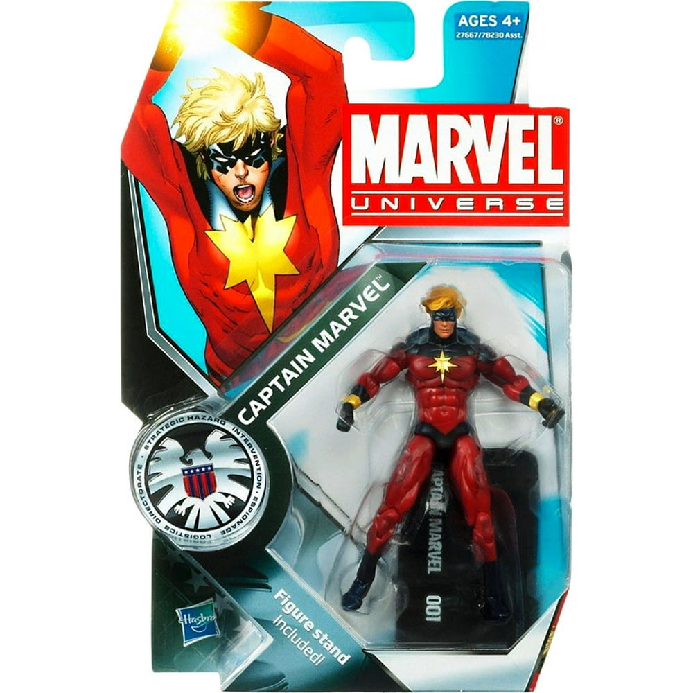 Marvel Universe Series 12 Captain Marvel Action Figure - Walmart.com