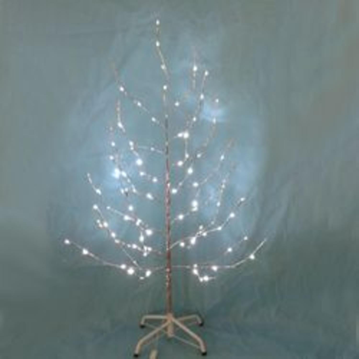 Tree natural christmas decor nature decorating decorate burlap decorations holiday ways trees cranberries adorn walnuts abound fascinating really garland nancy 6' Pre-Lit Twinkling Silver Twig Outdoor Christmas Tree - Warm Clear