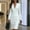 White, variant on MORTTIC Women's Elegant Solid Color V-Neck Office & Formal Long Sleeve Bodycon Midi Dress For Spring Summer White，S
