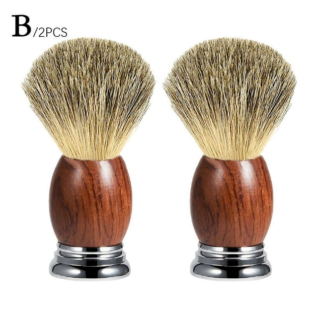 Brosse à Raser Soin de la Barbe Design Compact pour Voyage Cadeau Idéal pour la Fête des Pères