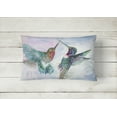 thumbnail image 2 of Carolines Treasures 8968PW1216 Hummingbird Combat Fabric Decorative Pillow, 2 of 3