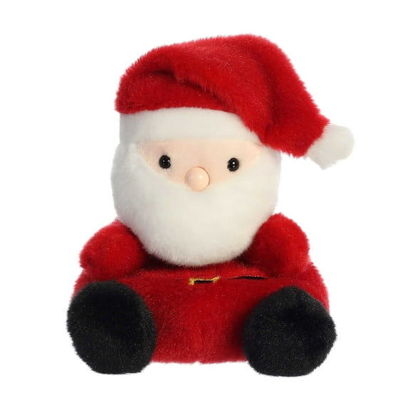 Aurora - Mini Red Palm Pals - 4.5" Santa - Adorable Stuffed Animal