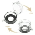 thumbnail image 3 of AURARMLET 4Ud Cubierta De Botón Circular Transparente Para De Con Antioperación Accidental, 3 of 6
