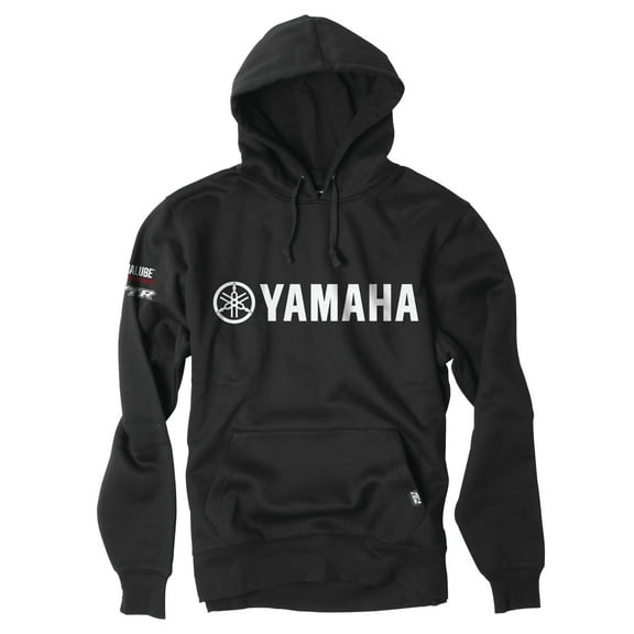 Factory Effex Yamaha Team Mens Pullover Hoody Black LG
