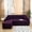 Purple, variant on Eurhowing Sectional Couch Covers L-Shaped Sofa Covers, Velvet Super Stretch 2Pcs Sofa Slipcovers for 3 + 3 Seaters, Softness Corner Couch Cover, Dark Gray