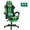 Green, variant on Luxvie Gaming Chair with Footrest High Back Computer Office Gamer Chair with Massage and Headrest Lumbar Support Swivel Seat Ergonomic Game Chair for Adults, Blue