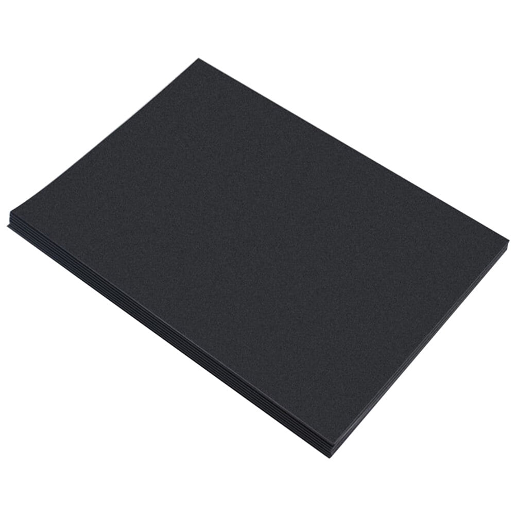 100 Pcs A4 Black Thickened Kraft Paper Paperboard Cardboard Blank DIY