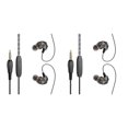 thumbnail image 3 of sweethay AK6 controlador de cobre HiFi auricular con cable deporte correr auriculares bajo estéreo auriculares música auriculares Type6 NO6, 3 of 6