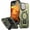 Ollive Green, variant on REQO Designed for iPhone 17 Air Case, Full Camera Protection, Built-in Invisible Kickstand, Heavy Duty Rugged Case with Dual-Layer Shockproof, Wireless Charging Compatible
