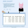 thumbnail image 7 of Eandarui Kids Girls Gymnastic Ballet Dance Outfits Sleeveless Crop Tops and Booty Shorts Tracksuits Pink 16, 7 of 7