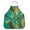 Blue leis, variant on Hawaii Floral Print Flower Adult Aprons for Men and Women