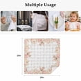 thumbnail image 5 of Cloth Napkins Set of 8 - 20x20 Inches, Pink Easter Washable Reusable Table Napkins, Spring Floral Farmhouse Eggs Grey Plaid Soft & Absortbent Dining Napkin for Party Wedding Hotel Restaurant, 5 of 8